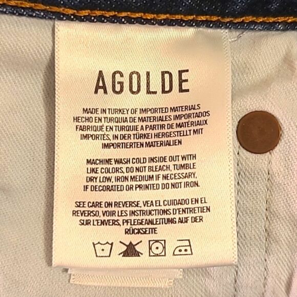 AGOLDE Dee Short in Enamour Size 25 - Picture 6 of 9